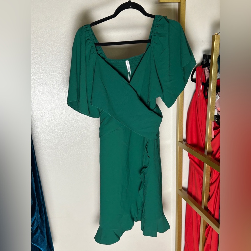 Green dress